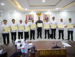 Menpora Dito Tekankan 5 Poin Agar Target Bisa Dicapai Dengan Baik