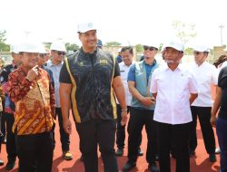 Menpora RI Tinjau Langsung Stadion Madya Atletik