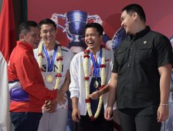Sekjen PBSI Berikan Pesan Khusus Kepada Seluruh Atlet Selama Ajang All England 2024