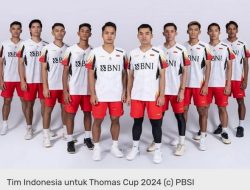 Indonesia Melaju Final Thomas Cup 2024, Usai Tumbangkan Taiwan 3-0