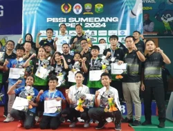 PBSI Sumedang Open 2024, Jadi Ajang Pencarian Atlet Muda Terbaik Indonesia