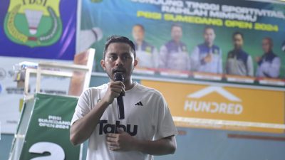 Fokus Bina Pebulu Tangkis Usia Muda, PBSI Sumedang Rutin Gelar Turnamen di Kota Tahu