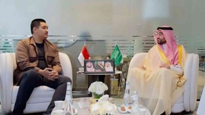 Menpora Dito Bahas Kerjasama Penguatan Talenta Takraw dan Bulu Tangkis dengan Arab Saudi