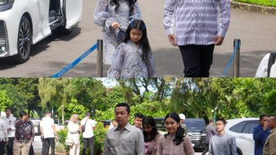 Menpora Dito dan Wamenpora Taufik Hadiri Open House Idul Fitri Bersama Presiden Prabowo