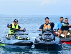 Menpora Bersama KASAL dan Atlet Jet Ski Gelar Explore Riding Ke Kepulauan Seribu