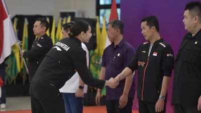 Pelepasan Tim Piala Sudirman, Wamenpora Minta Atlet Ukir Sejarah
