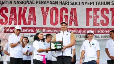 Meski Hujan, Saka Yoga Festival 2025 Tetap Meriah dan Penuh Semangat
