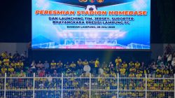 Menpora Dito Hadiri Peresmian Homebase Bhayangkara FC di Stadion Sumpah Pemuda Lampung