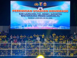 Menpora Dito Hadiri Peresmian Homebase Bhayangkara FC di Stadion Sumpah Pemuda Lampung