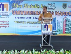 Rayakan Dies Natalis ke-24, Universitas Nusa Mandiri Perkuat SDM dengan 5 Calon Doktor dan Fasilitas Baru