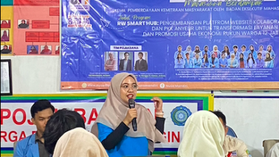 Ketua Hibah PM-BEM 2025 Siti Masturoh: Mahasiswa sebagai Penggerak Smart City dan Ekonomi Kreatif