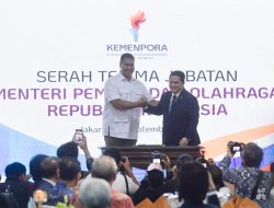 Momen Sertijab Menpora, Erick Thohir Tegaskan Lanjutkan Program Pendahulu