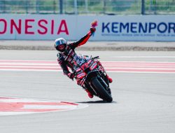 Bezzecchi Kuasai Kualifikasi MotoGP Mandalika 2025, Marquez Start dari Posisi Kesembilan